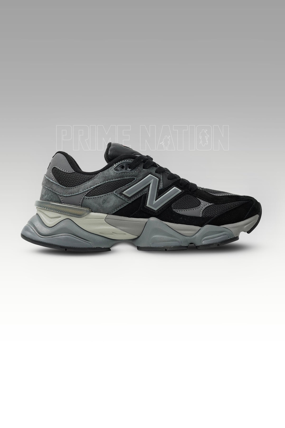 NB 9060 Black Castlerock Grey Accents