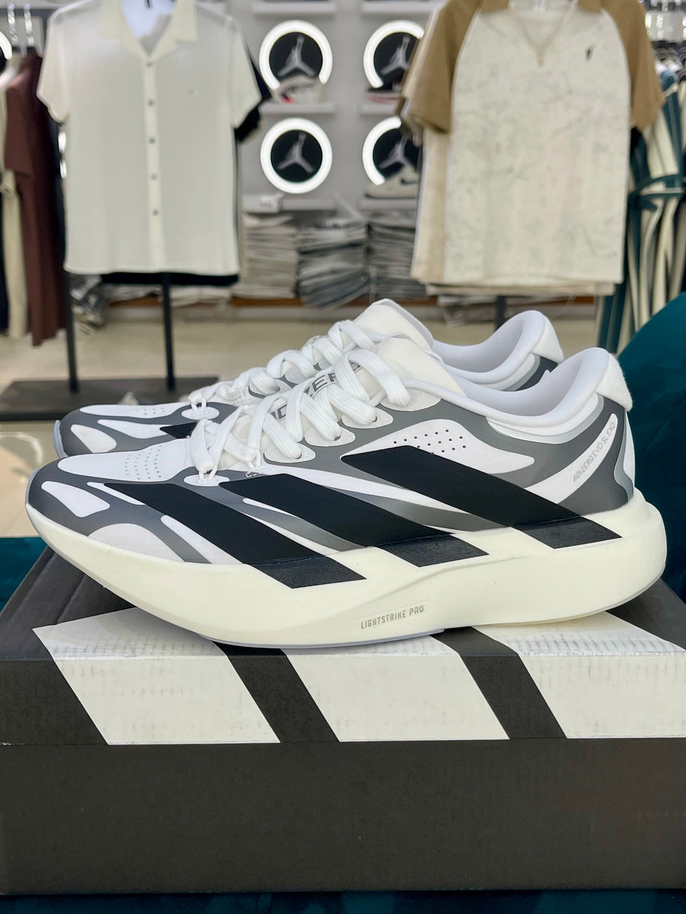 Adidas Adizero Evo SL Exo White Black
