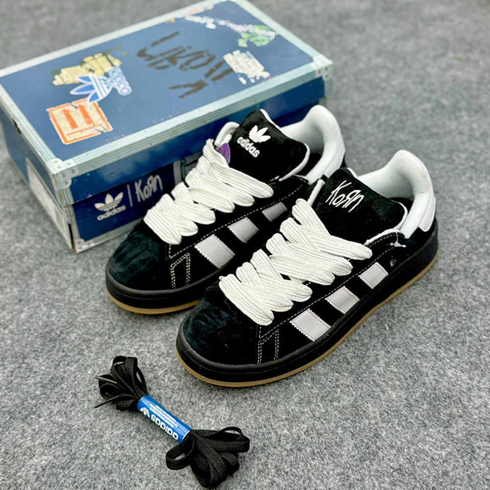 Adidas Campus Black Gun Korn' Edition