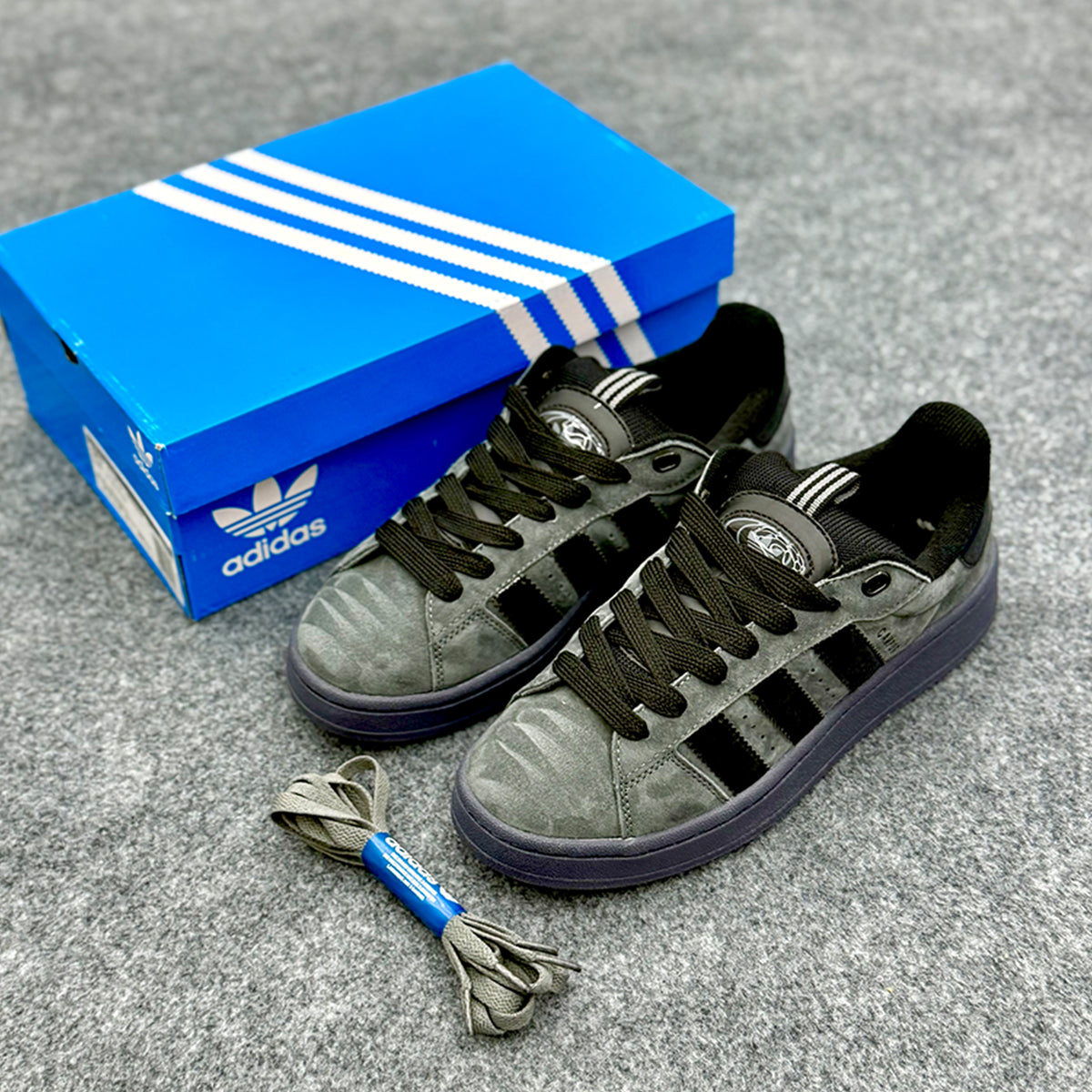 Adidas Campus Carbon Black
