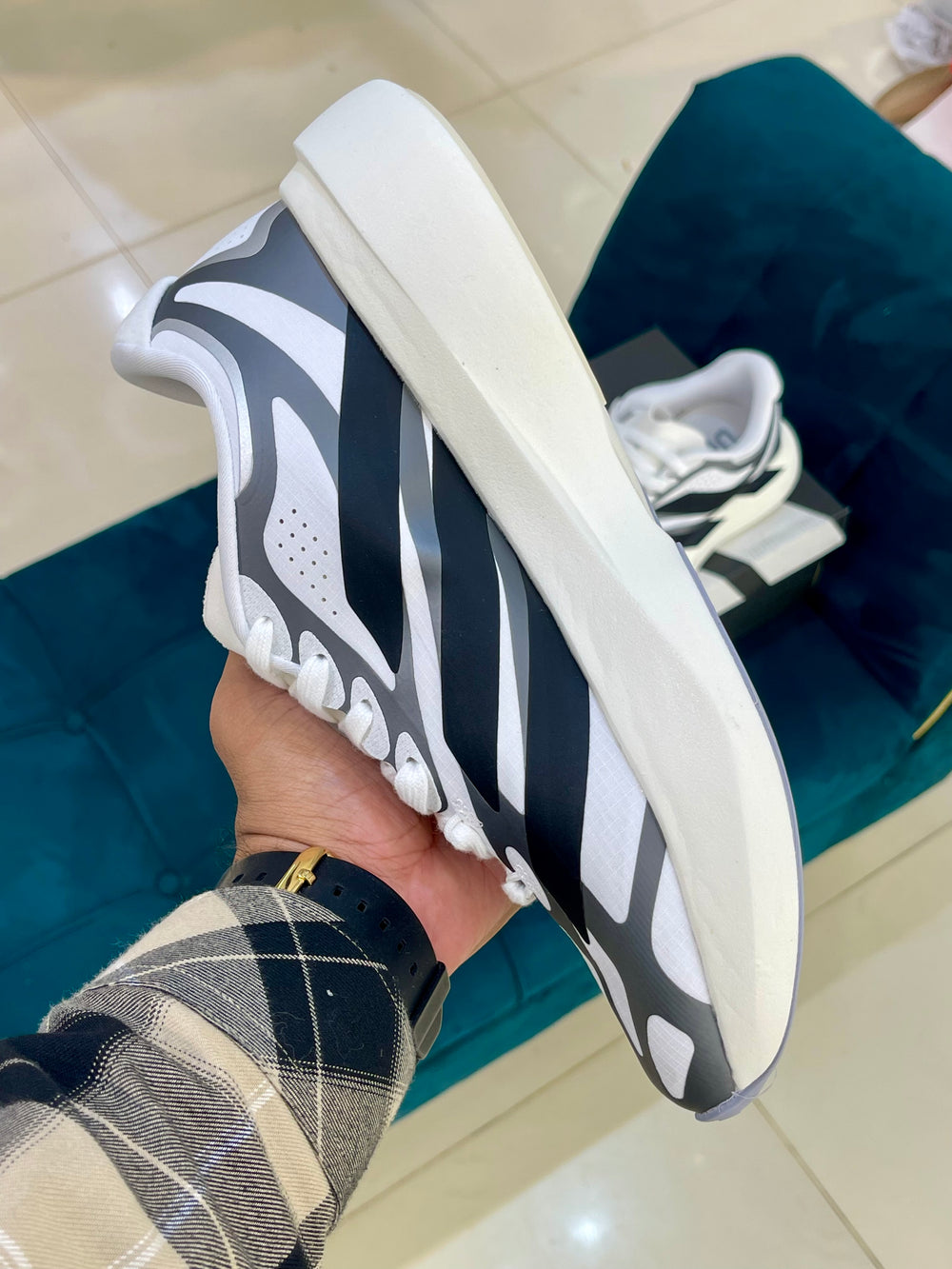 Adidas Adizero Evo SL Exo White Black