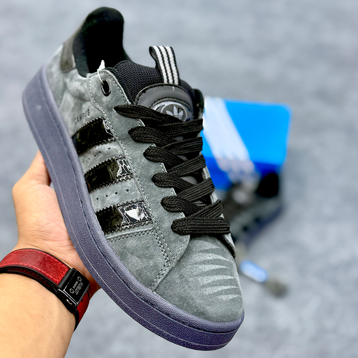 Adidas Campus Carbon Black