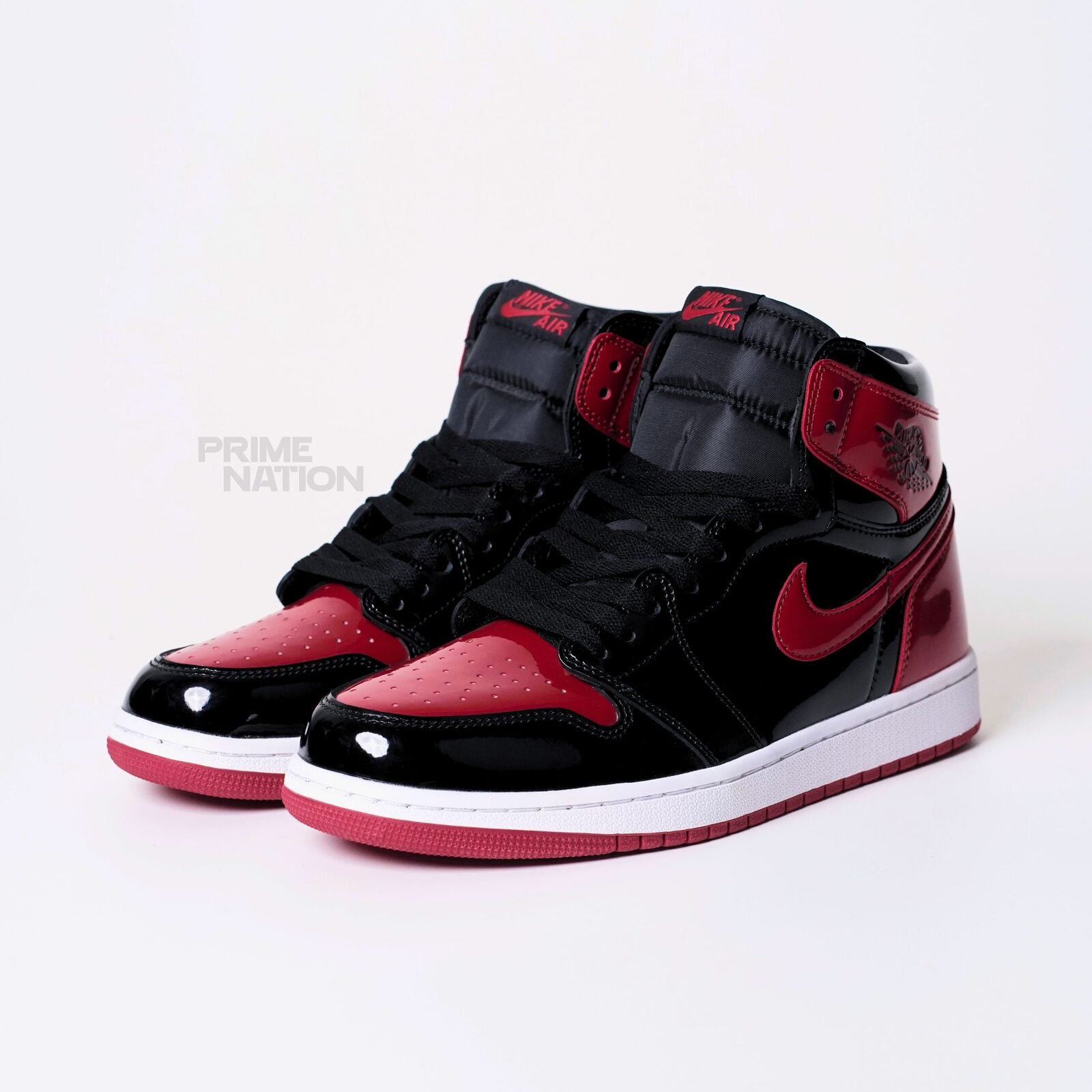 Air Jordan 1 Retro high Patent Bred 1:1