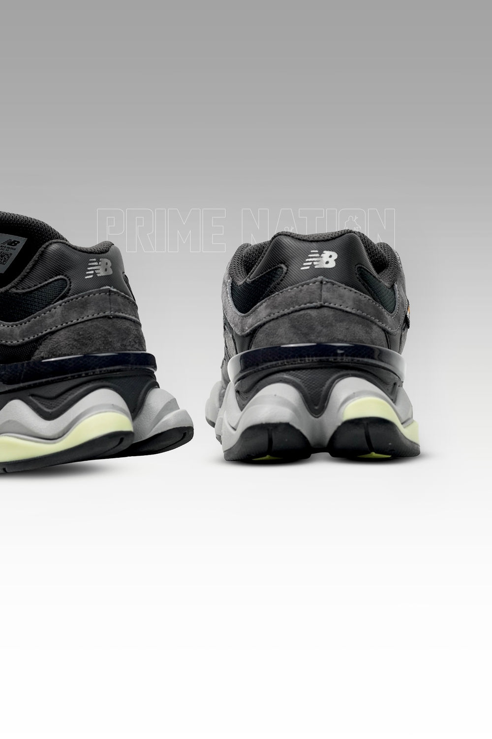 New Balance 9060 Black Cement Dry Lime
