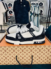 LV Trainer Black And White Monogram
