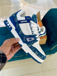 LV Trainer Blue Denim