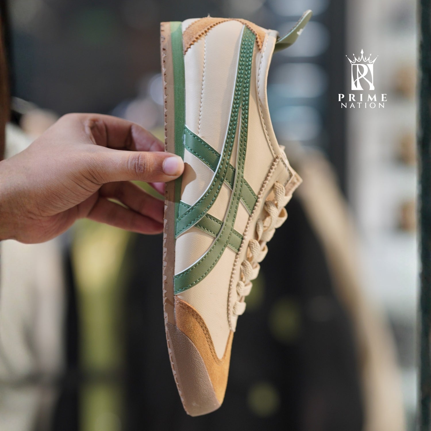 Onitsuka Tiger Beige Green