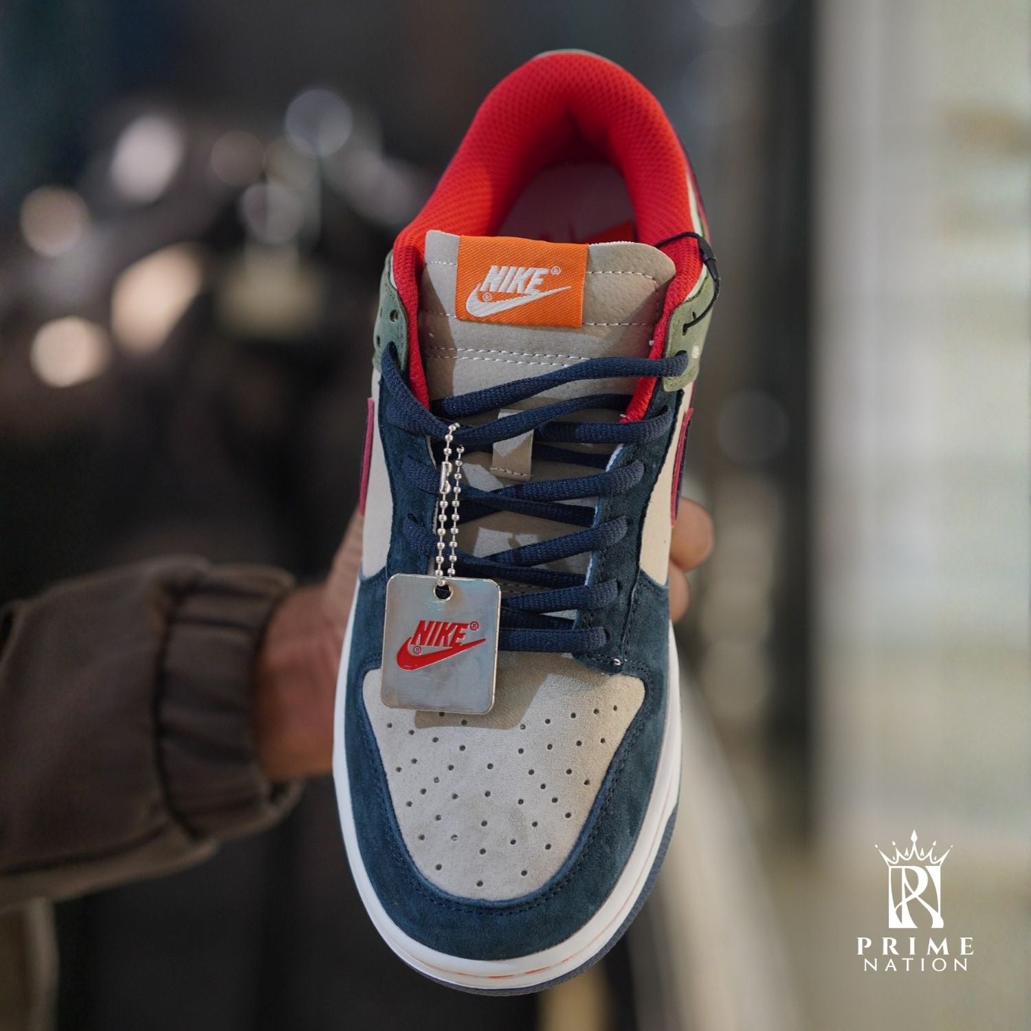 SB Dunk Navy Green Red