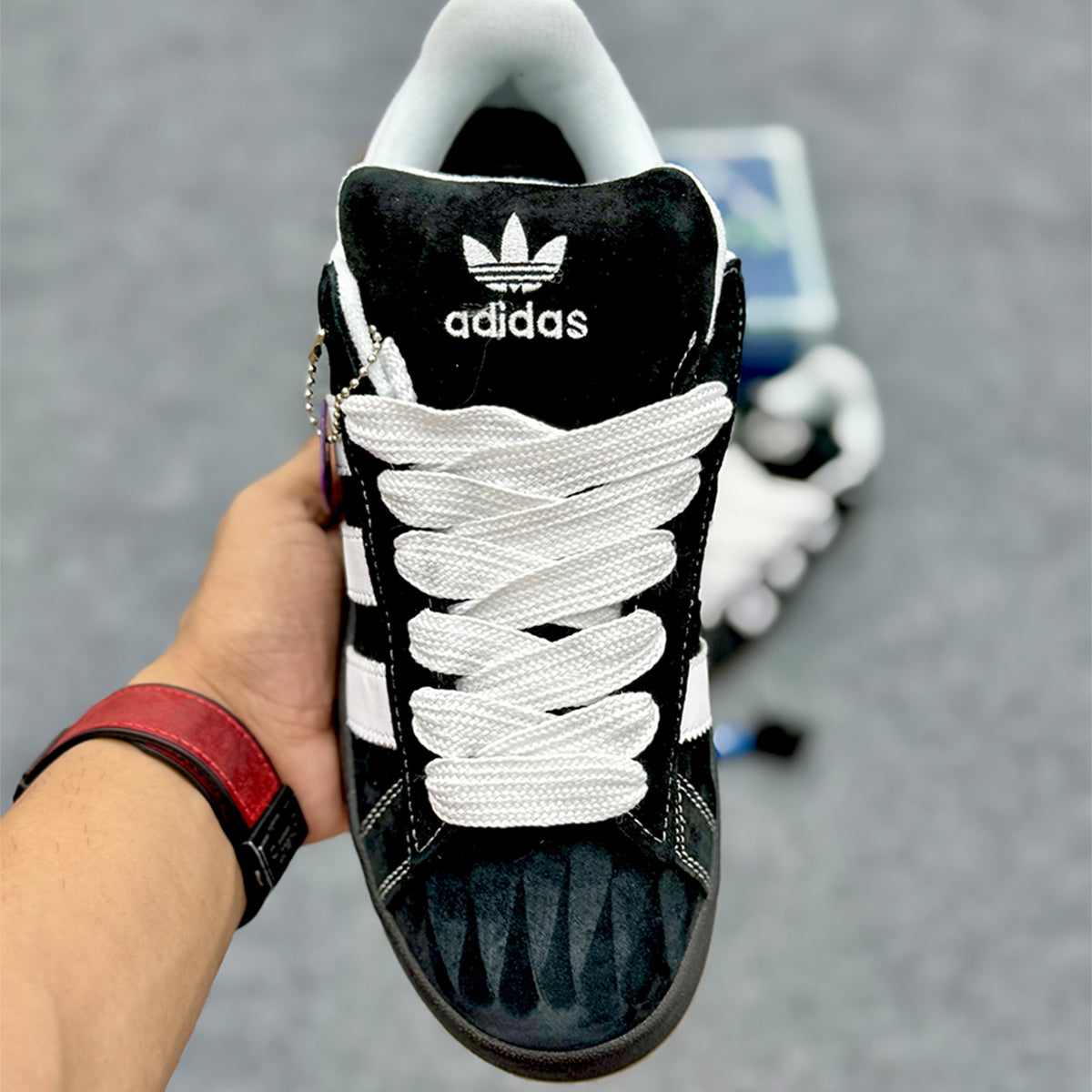 Adidas Campus Black Gun Korn' Edition