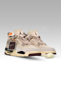 Air Jordan 4 AMA Maniére x  “Fossil Stone” (While You Were Sleeping)