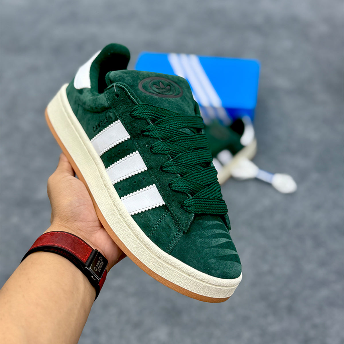 Adidas Campus Dark Green