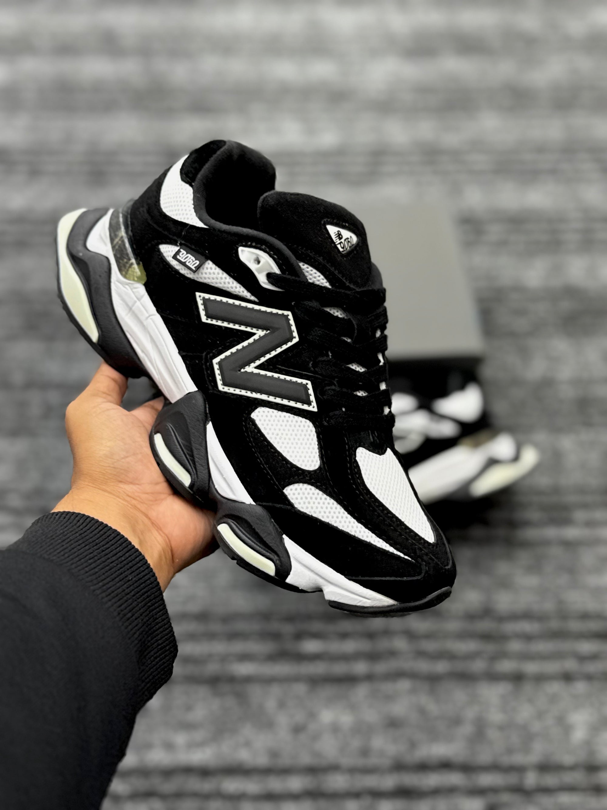 New Balance 9060 Black and White