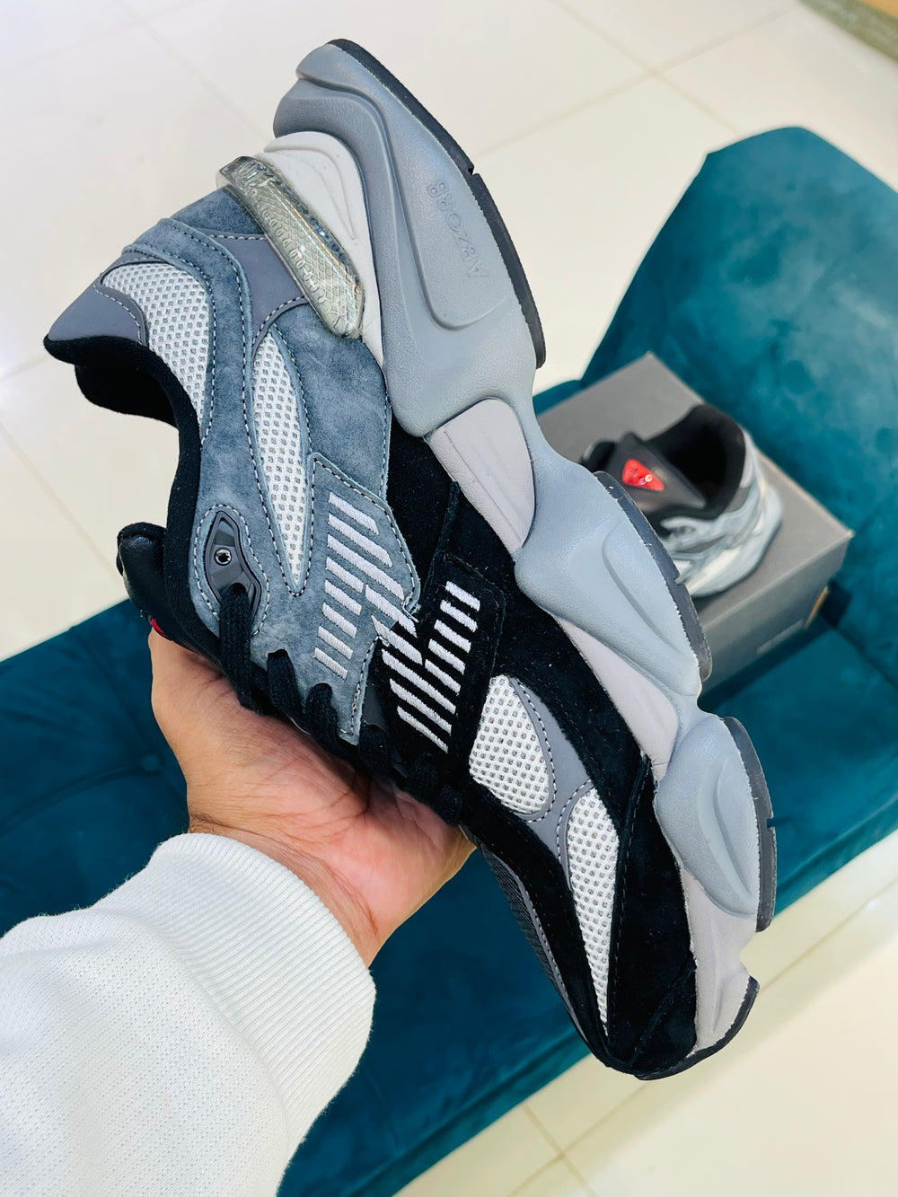 NB 9060 Black Castlerock Grey Accents