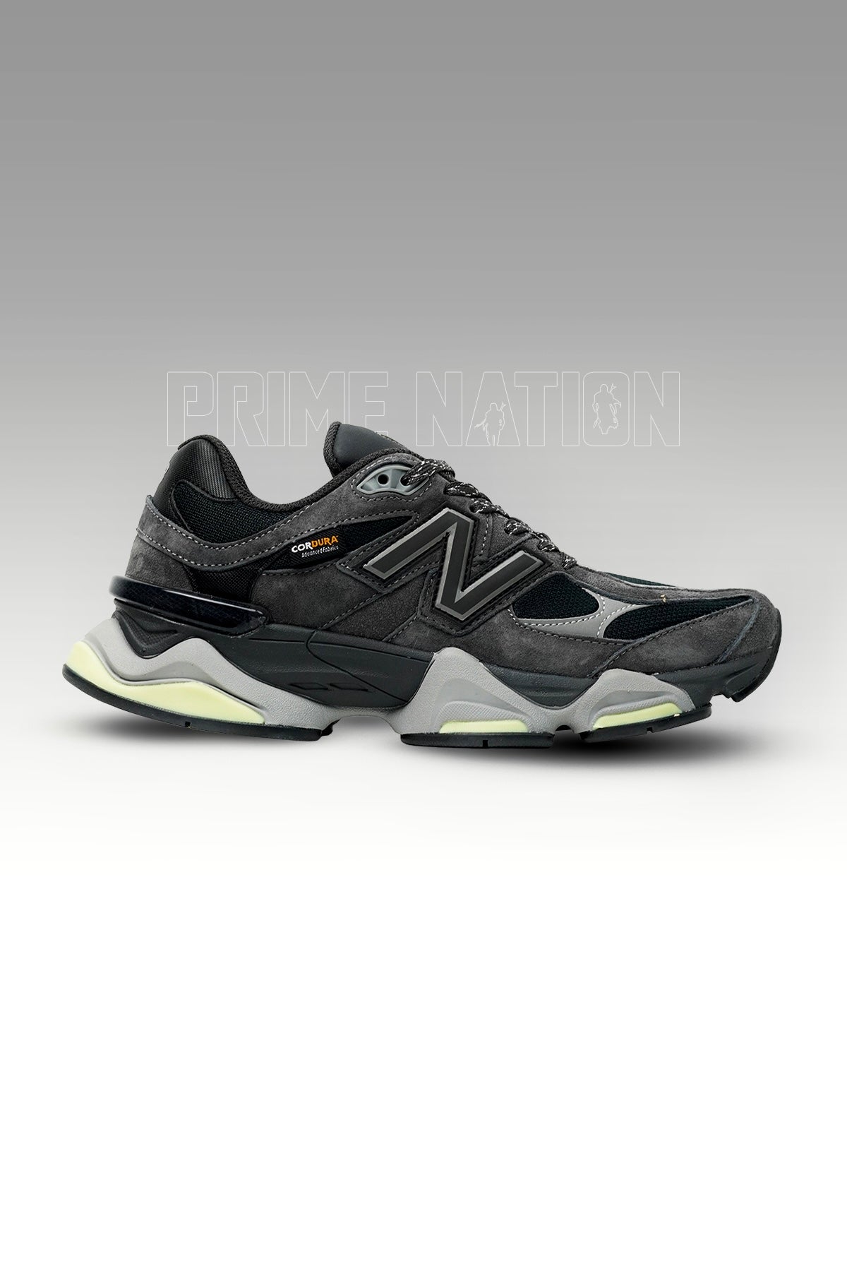 New Balance 9060 Black Cement Dry Lime