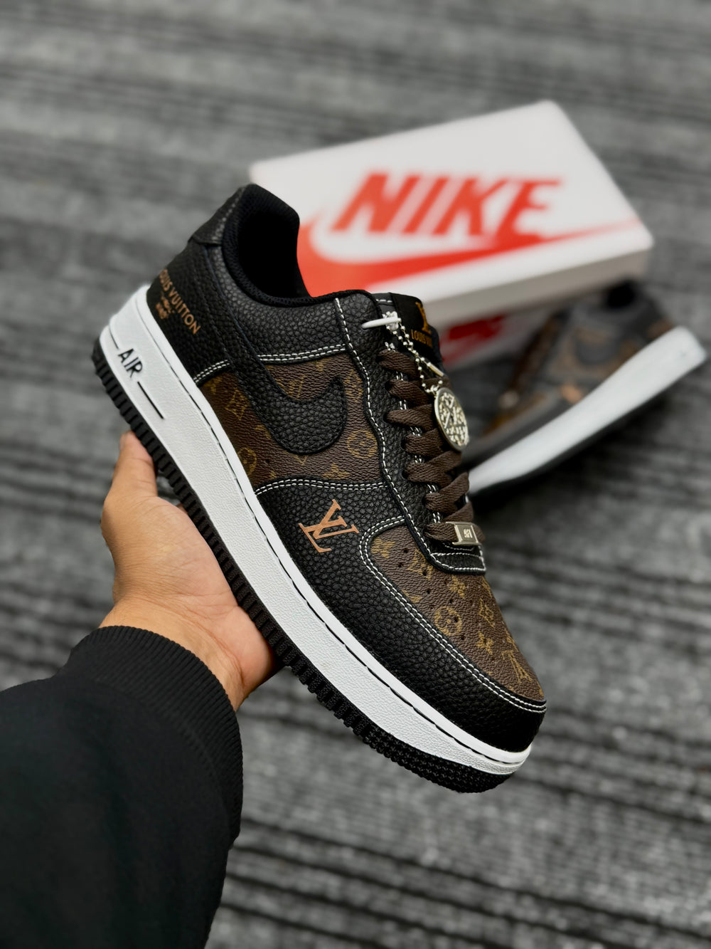 Air Force-1 LV Brown Black