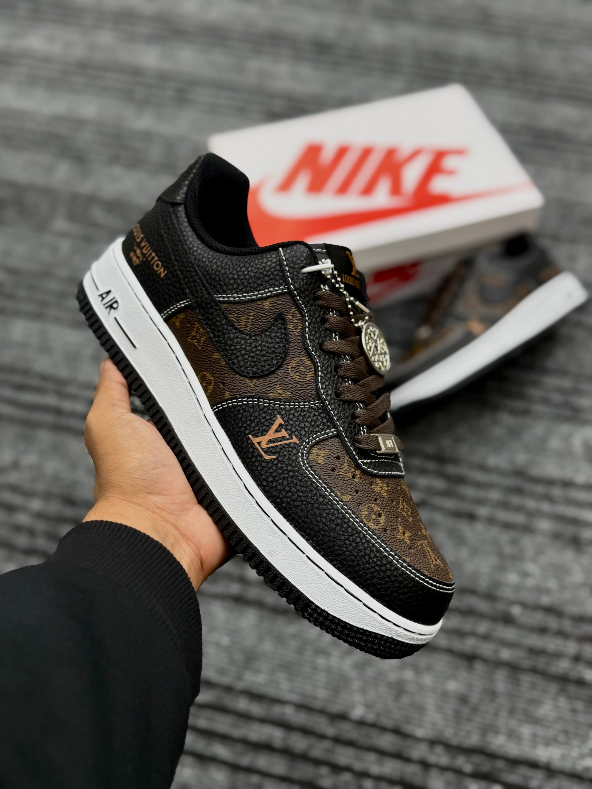 Air Force-1 LV Brown Black