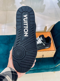 LV Trainer Black embossed Monogram