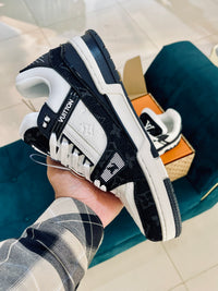 LV Trainer Black And White Monogram