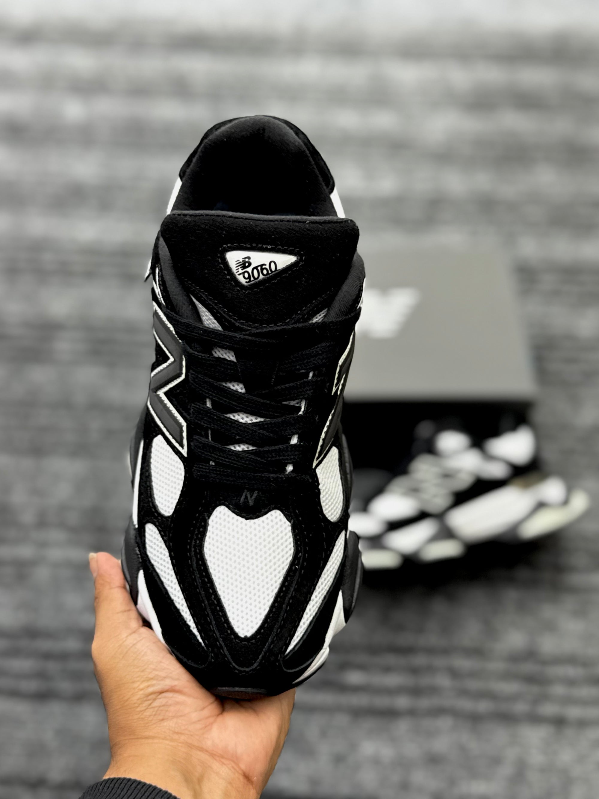 New Balance 9060 Black and White