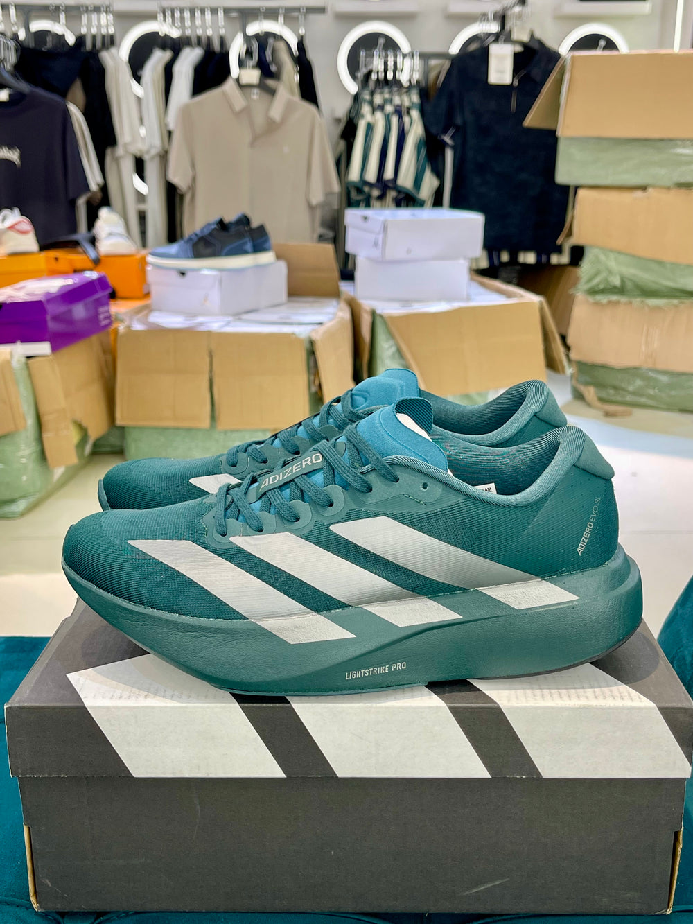 Adidas Adizero Evo SL Aurora Ivy