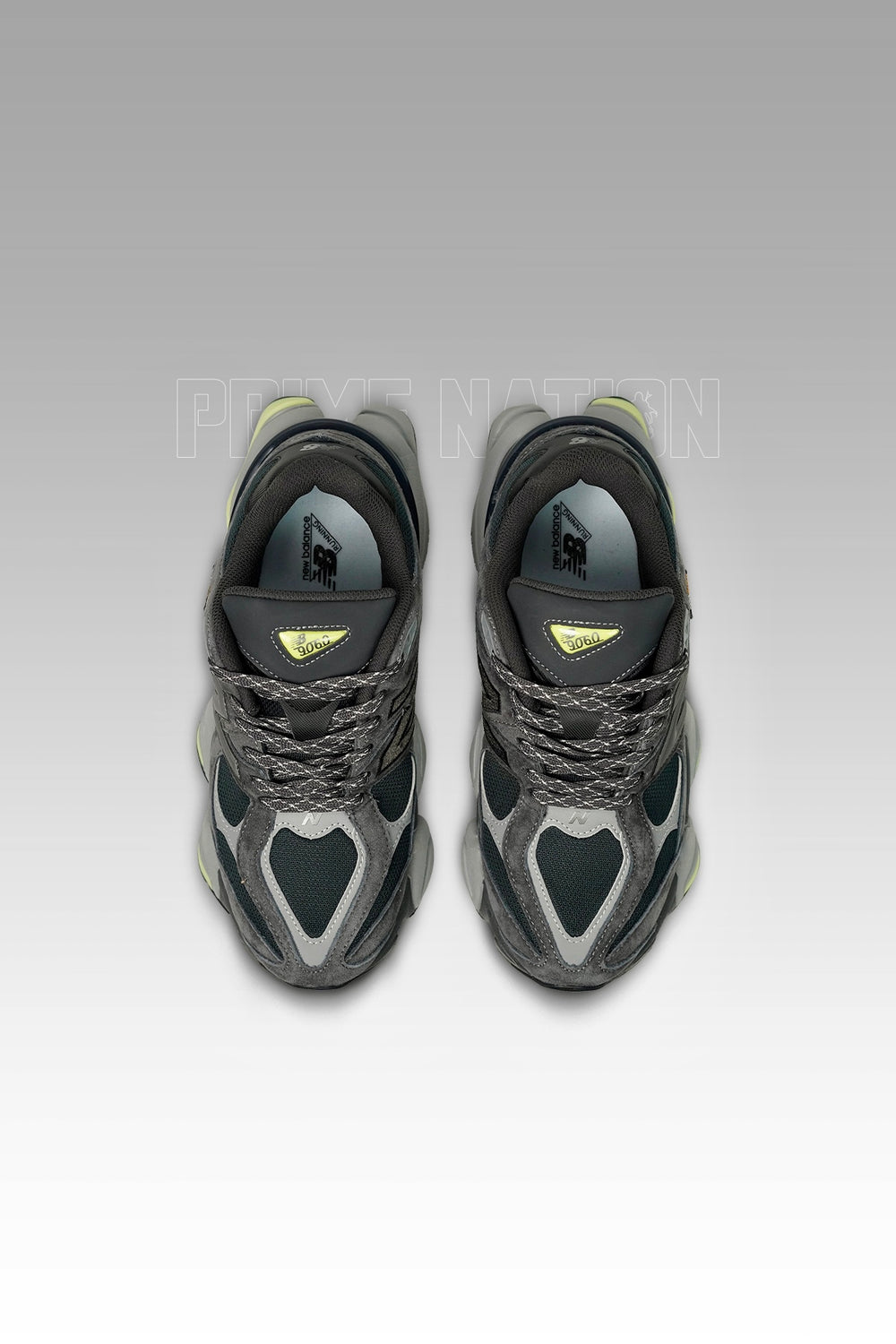 New Balance 9060 Black Cement Dry Lime