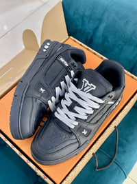 LV Trainer Black embossed Monogram