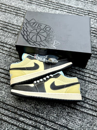 AJ-1 Low Black Muslin