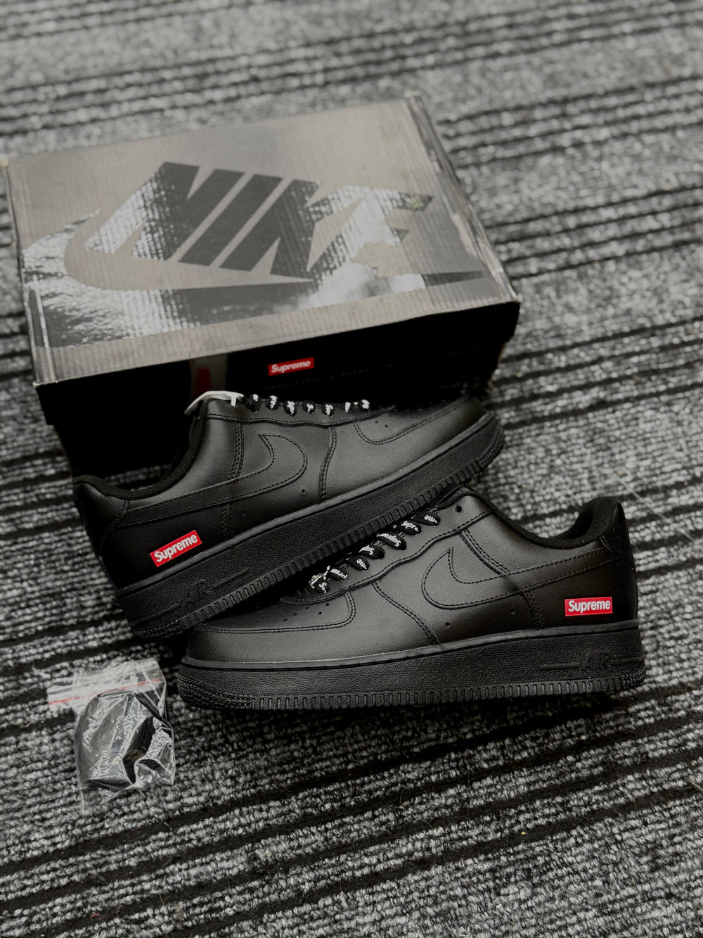 Air Force-1 Black Supreme
