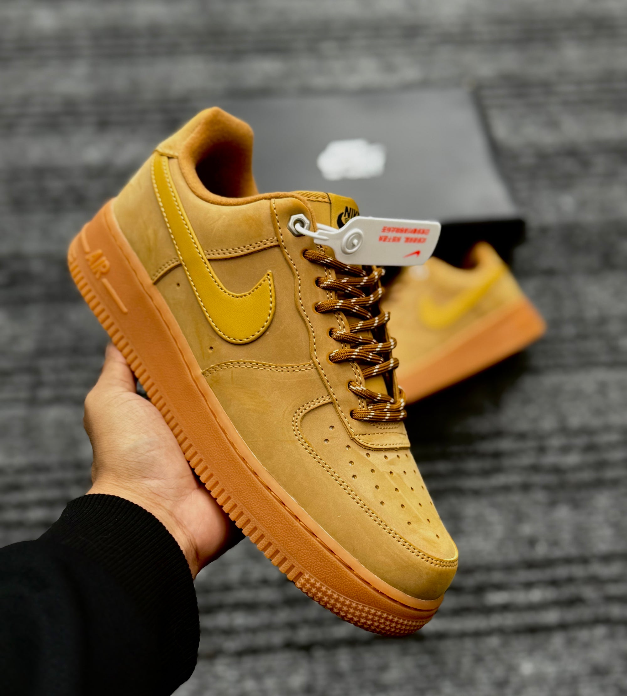 Air Force -1 Wheat Flax Brown