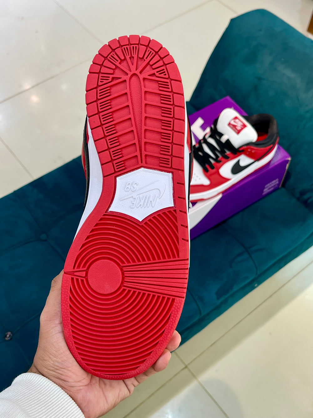 SB Dunk Chicago Red