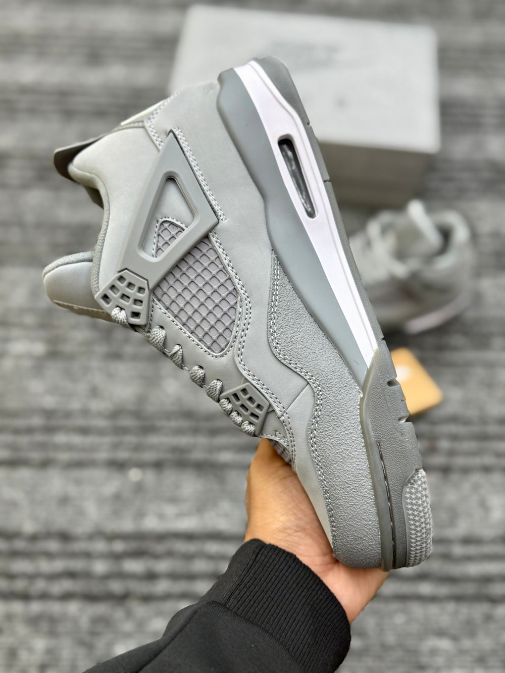 Air Jordan - 4 Nigel Sylvester Brick By Brick