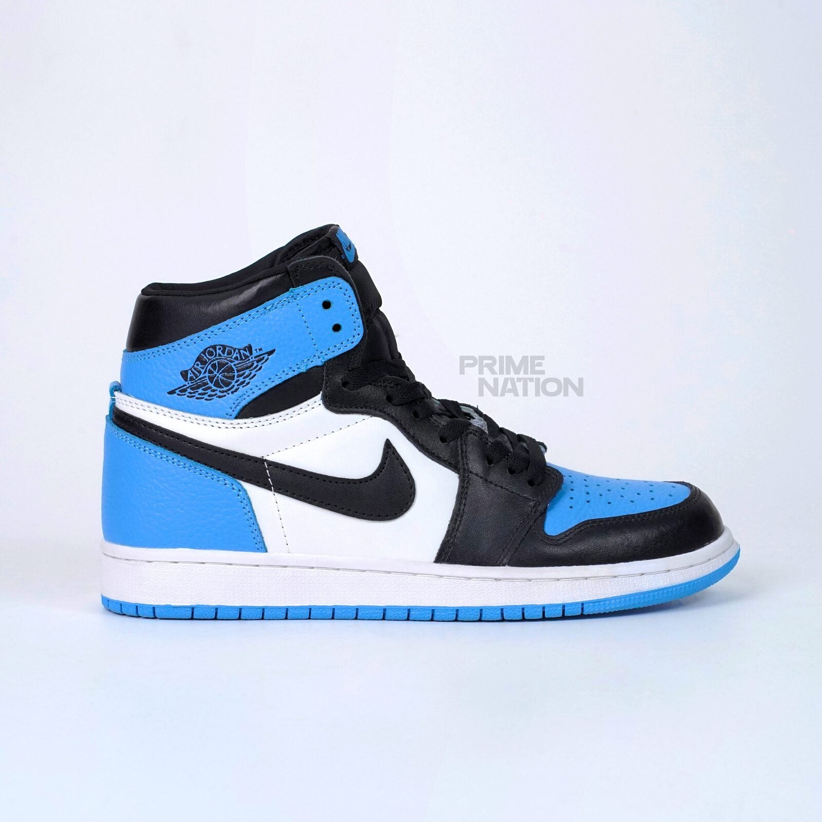 AJ-1 High Black and Blue