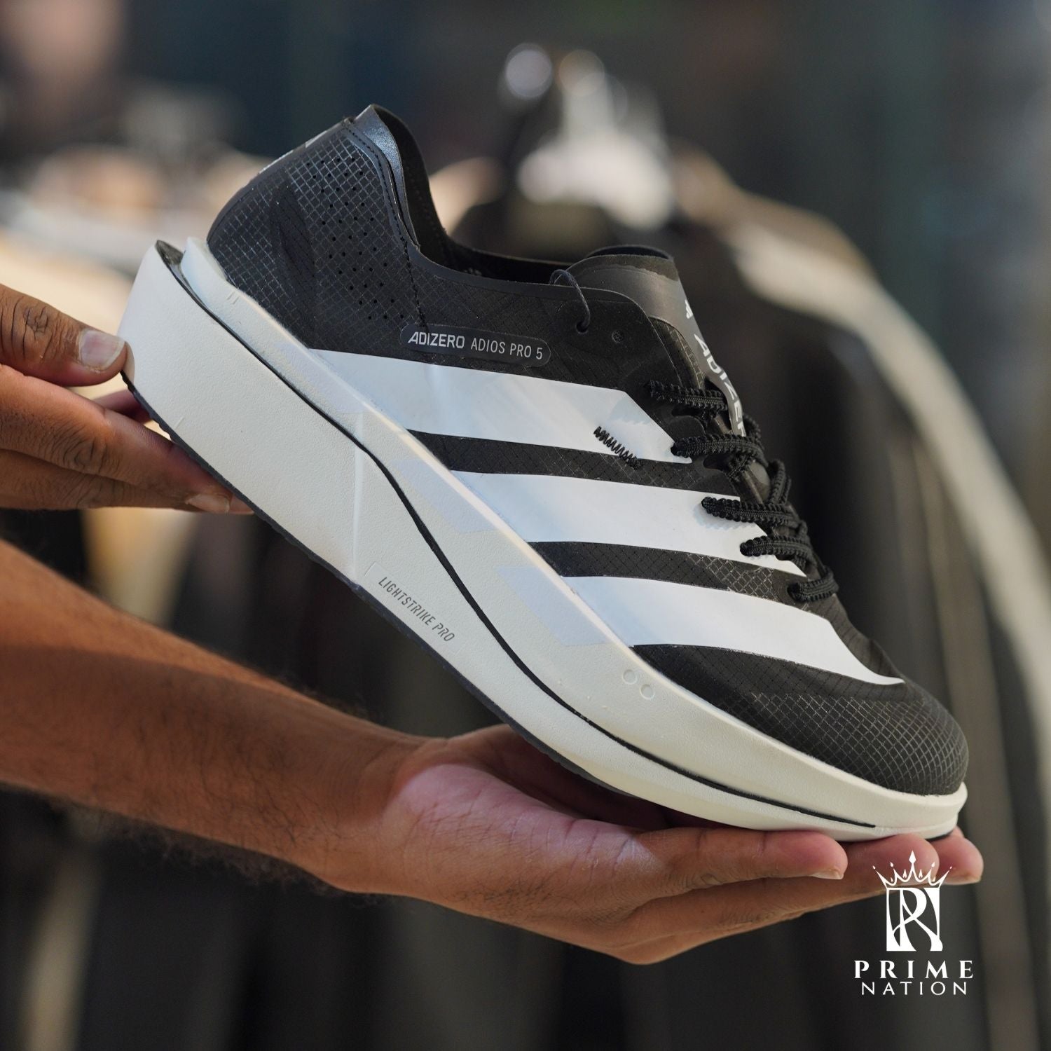 Adizero Adios Pro 5 Black White