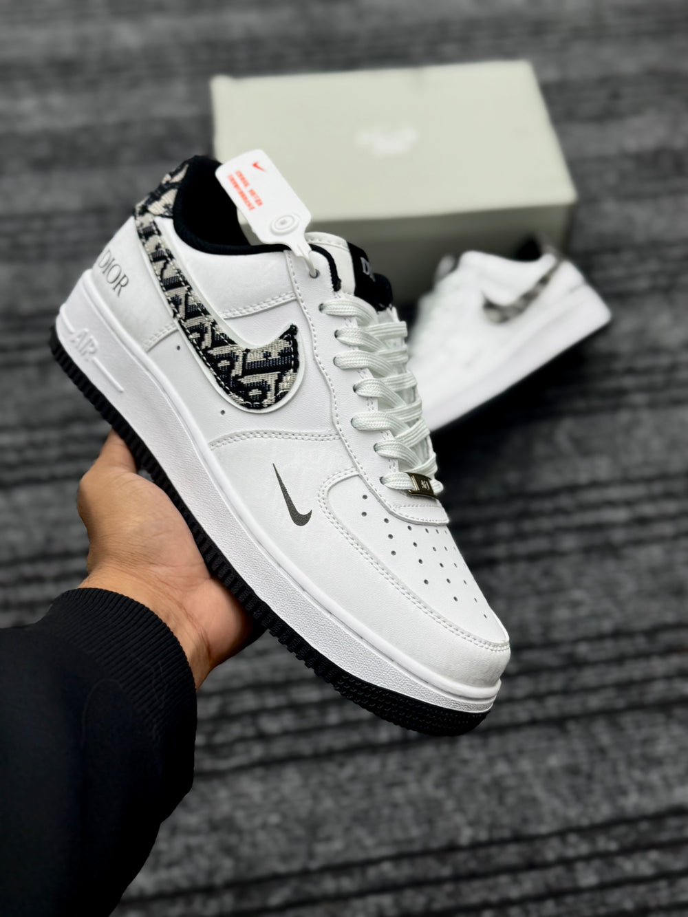 Air Force-1 Dior White Black