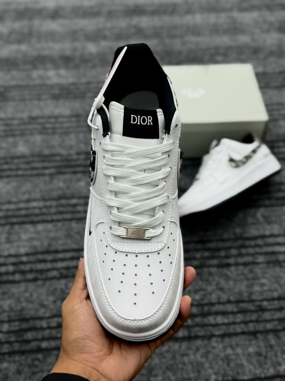 Air Force-1 Dior White Black