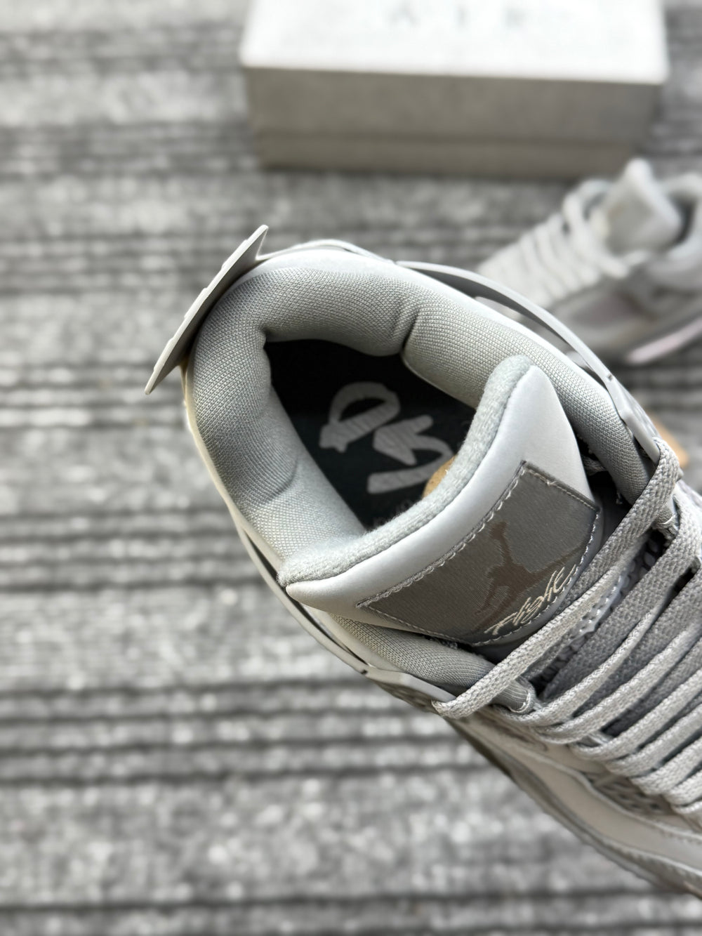 Air Jordan - 4 Nigel Sylvester Brick By Brick