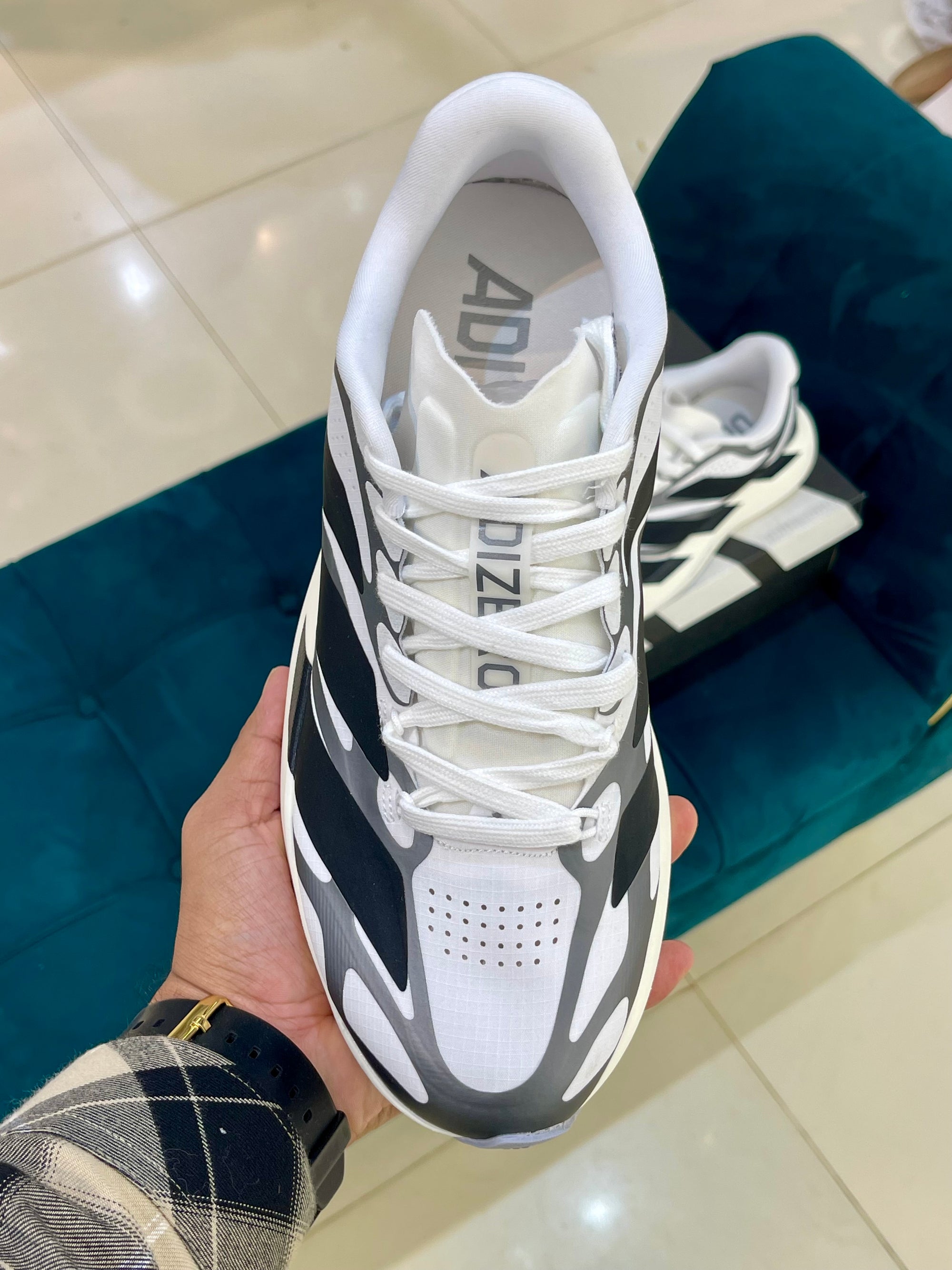 Adidas Adizero Evo SL Exo White Black