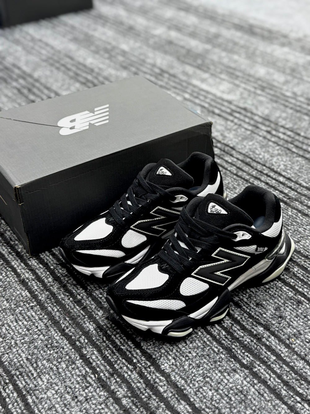 New Balance 9060 Black and White