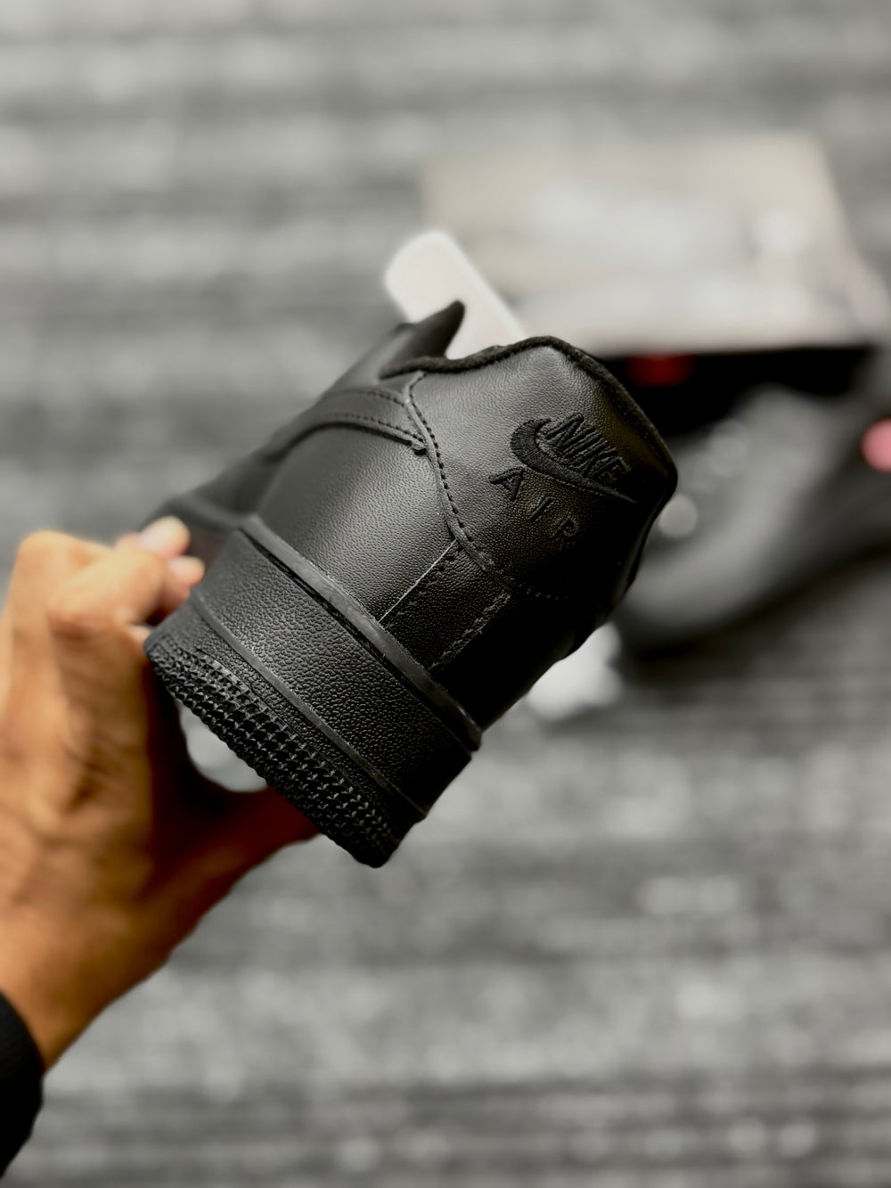 Air Force-1 Black Supreme