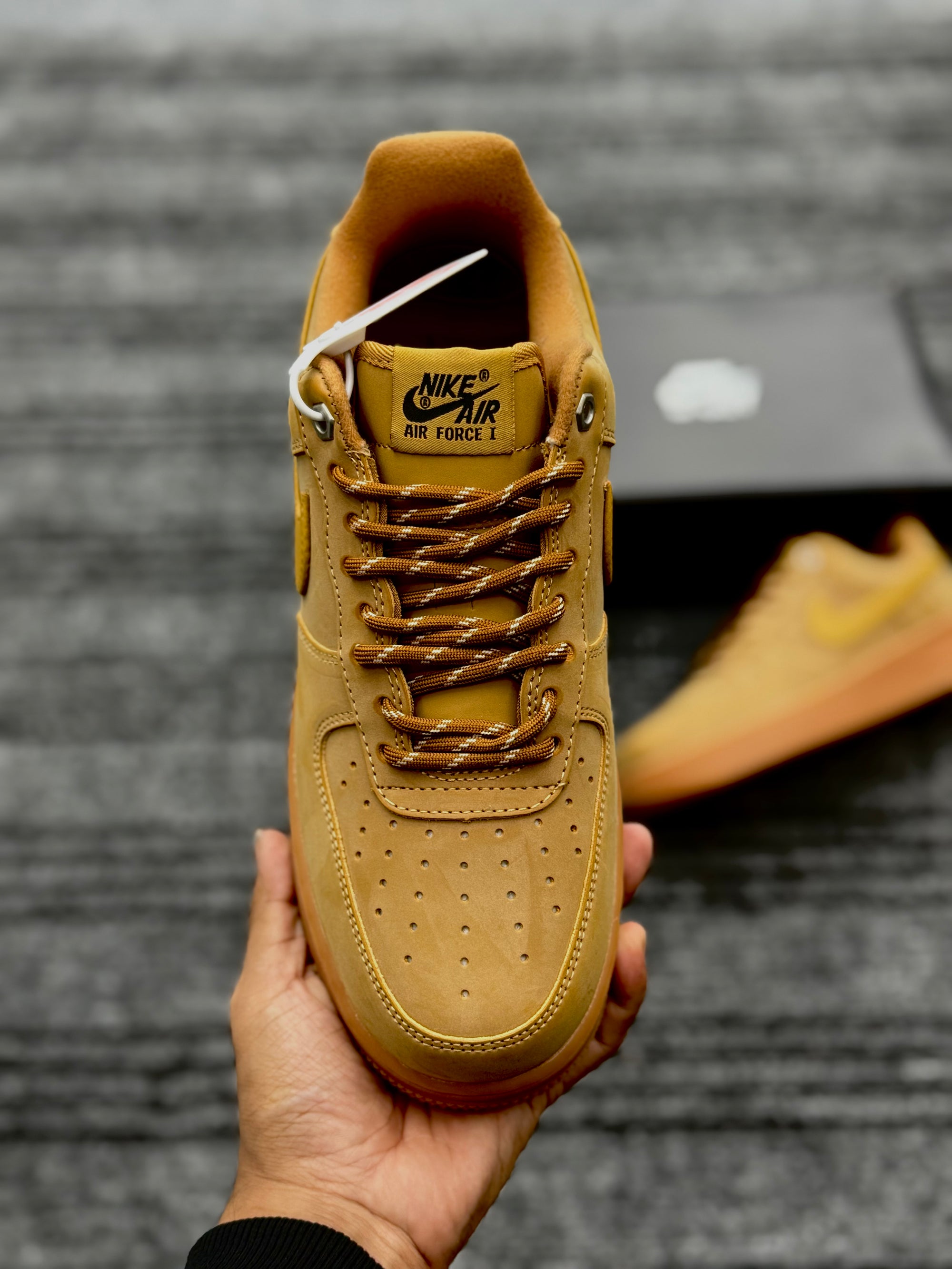 Air Force -1 Wheat Flax Brown