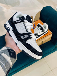 LV Trainer Black And White Monogram