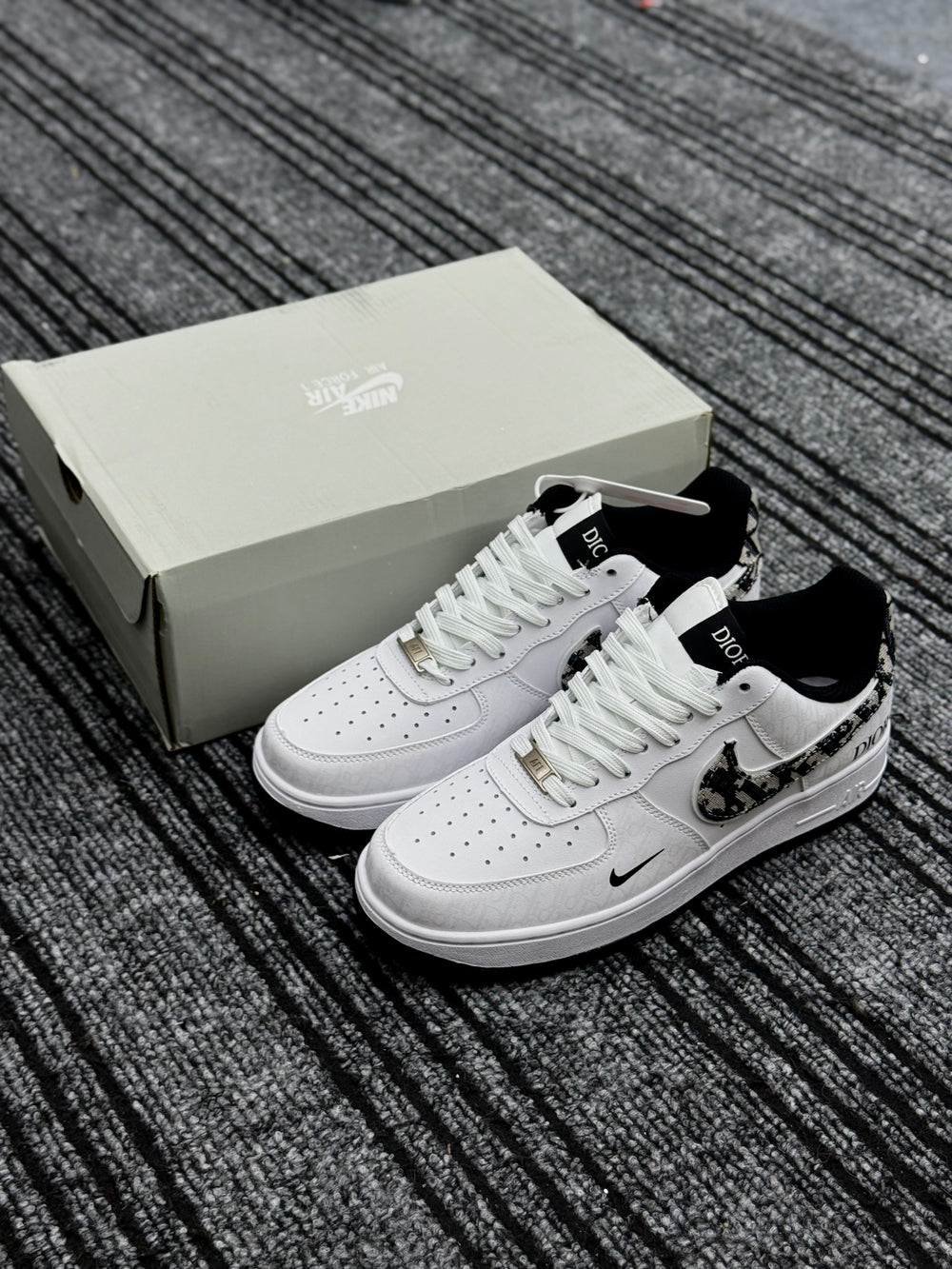 Air Force-1 Dior White Black