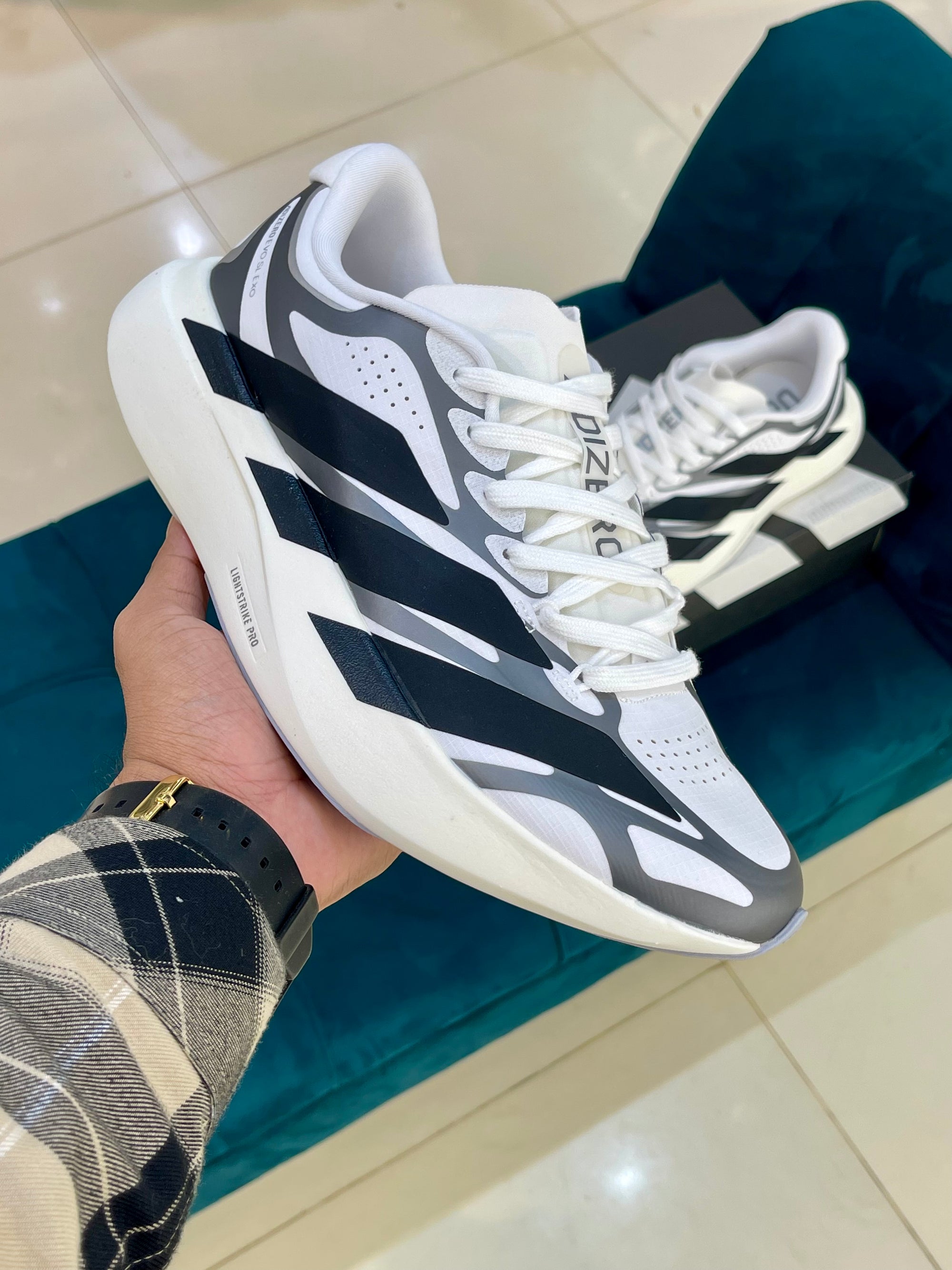 Adidas Adizero Evo SL Exo White Black