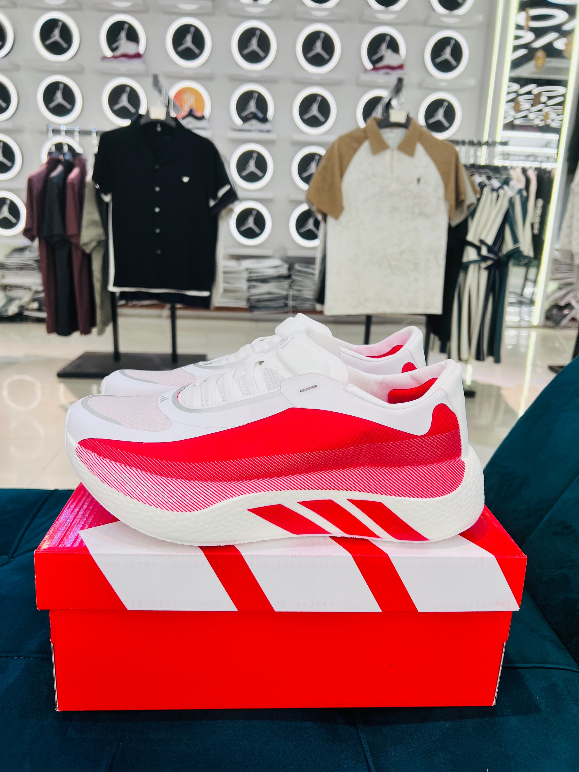 Hyperboost Edge White Red