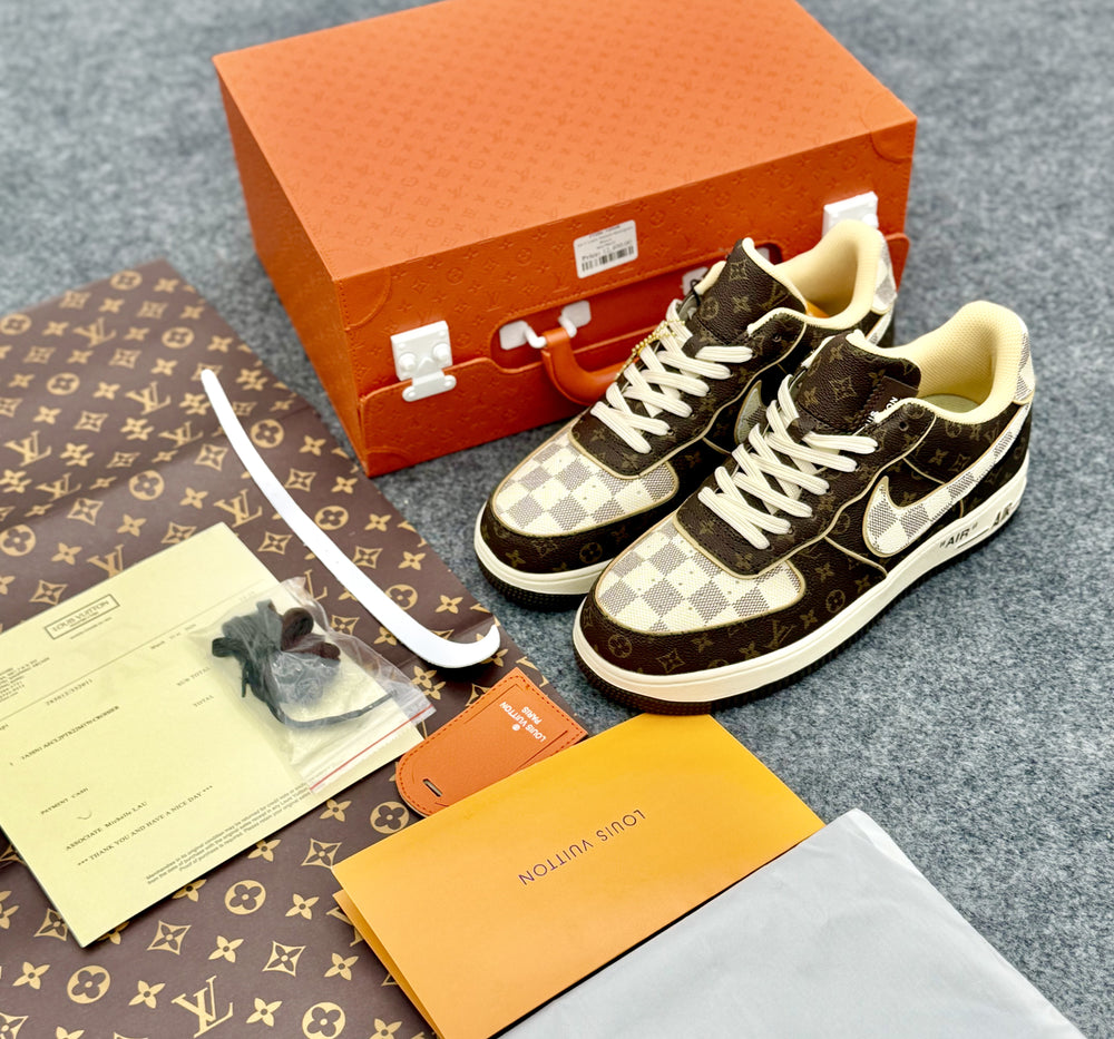 AF-1 Louis Vuitton Monogram Brown