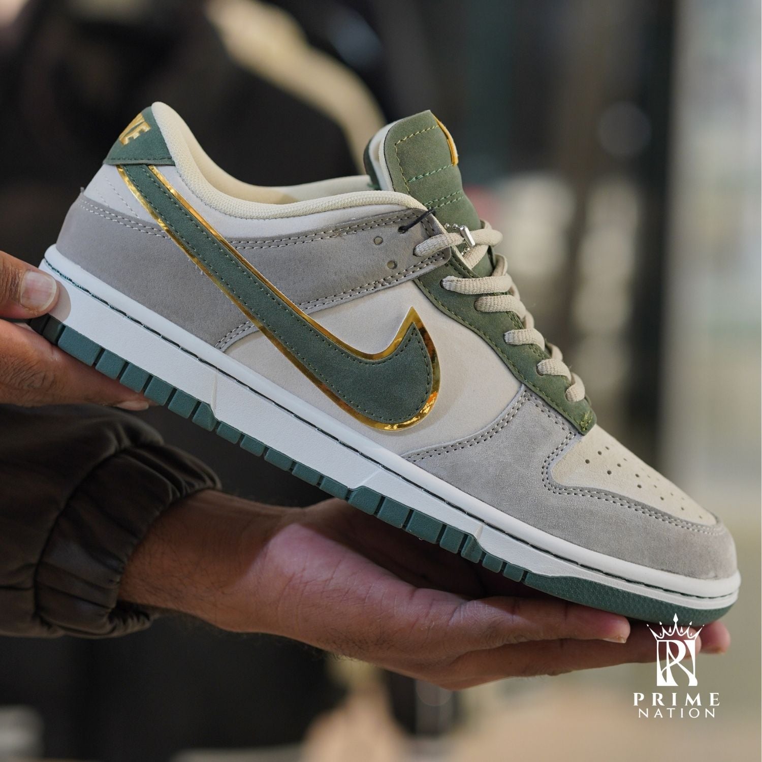 SB Dunk Grey Green